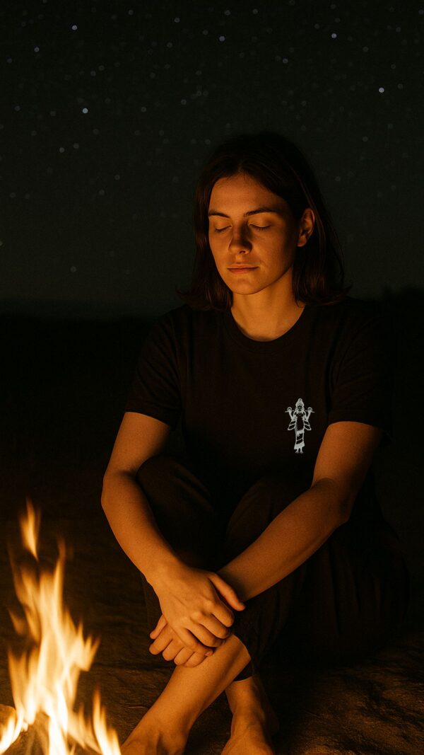 Unisex T-Shirt Nakışlı Sümerler Inanna - Görsel 2
